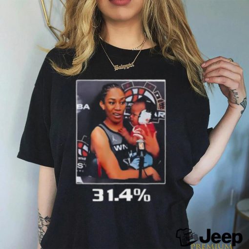 A’ja Wilson 31.4% Shirt