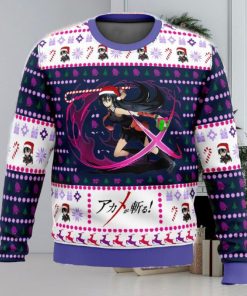 Akame ga Kill Akame Attack Ugly Christmas Sweater Funny Gift For Men And Women Fans