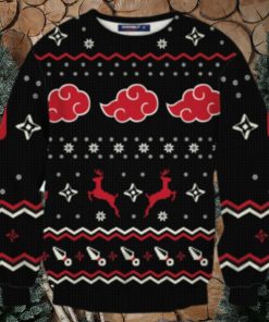 Akatsuki Christmas Unisex Wool Sweater Ugly Christmas Sweater 3D