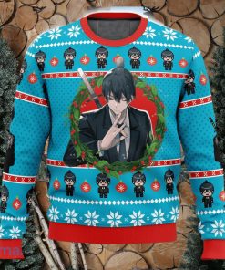 Aki Chainsaw Man Xmas Ugly Christmas Sweater Christmas Gift For Men And Women