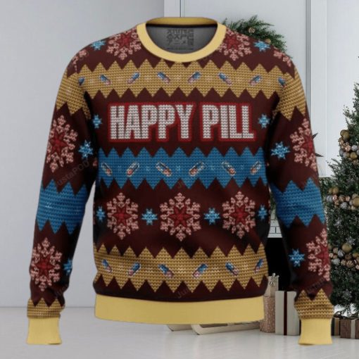 Akira Happy Pill Christmas sweater