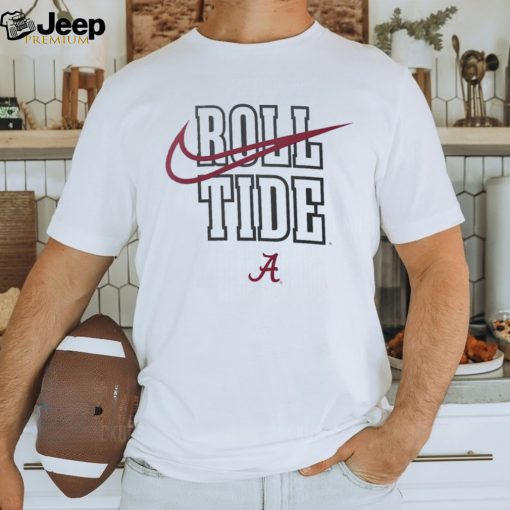 Alabama Back 2 School Men's Nike College Crew Neck Long Sleeve T Shirt