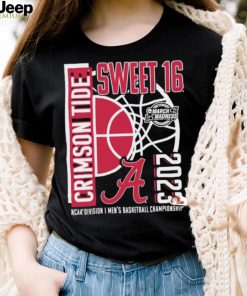 Alabama Crimson Tide 2023 NCAA Division I Men’s Basketball Championship Tournament March Madness Sweet 16 shirt