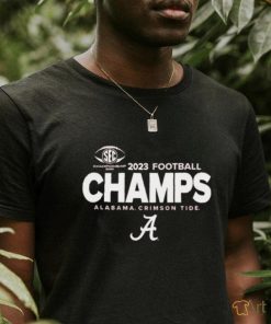 Alabama Crimson Tide 2023 SEC Football Conference Champions Locker Room Shirt