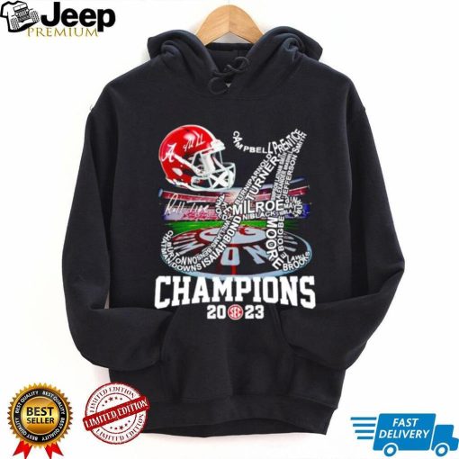 Alabama Crimson Tide 2023 SEC Roll Tide Champions shirt