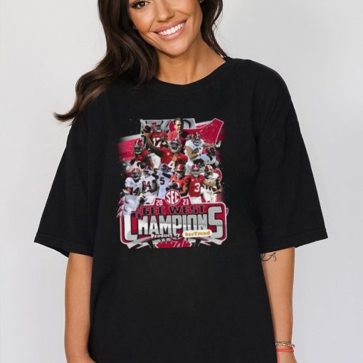 Alabama Crimson Tide 2023 SEC West Champions T Shirt