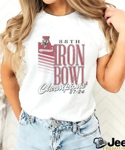 Alabama Crimson Tide 88th Iron Bowl Champions 27 24 Shirt