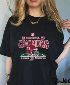 Alabama Crimson Tide Champions 2023 SEC Football Championship Shirt