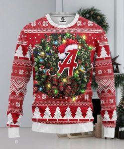 Alabama Crimson Tide Christmas Ugly Sweater 3D Christmas Xmas Sweater