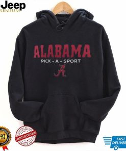 Alabama Crimson Tide Fanatics Branded Personalized Authentic Pick A Sport T Shirt