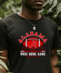 Alabama Crimson Tide Football 2024 Playoff Rose Bowl shirt