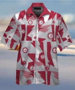 Alabama Crimson Tide Hawaiian Shirt Tropical Elegance Design Short Sleeve