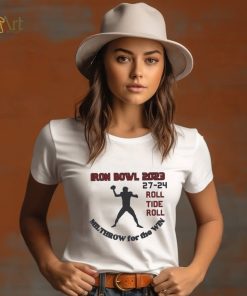 Alabama Crimson Tide Iron Bowl 203 Roll Tide Roll Milthrow For The Win Shirt