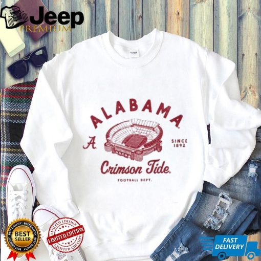 Alabama Crimson Tide League Collegiate Wear Stadium Essential Pullover Shirt