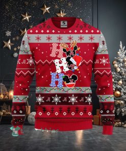 Alabama Crimson Tide NCAA Team HoHoHo Mickey Funny Ugly Christmas Sweater Sport Fans Men And Women Christmas Gift