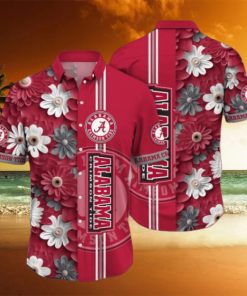 Alabama Crimson Tide NCAA1 Flower Hawaii Shirt For Fans