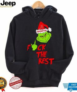 Alabama Crimson Tide Santa Grinch fuck the rest shirt