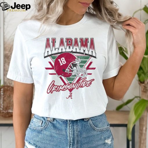 Alabama Crimson Tide Triangle Vintage T Shirt