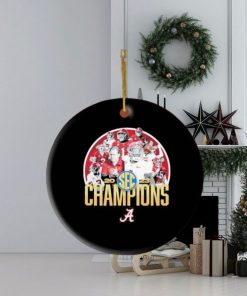 Alabama Crimson Tide Wins The 2023 SEC Championship Roll Tide Ornament