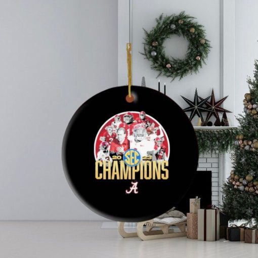 Alabama Crimson Tide Wins The 2023 SEC Championship Roll Tide Ornament
