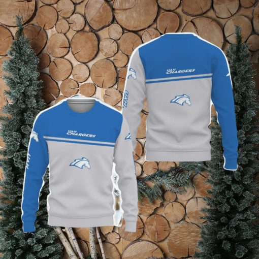 Alabama Huntsville Chargers American Football Teams Knitted Christmas Sweater