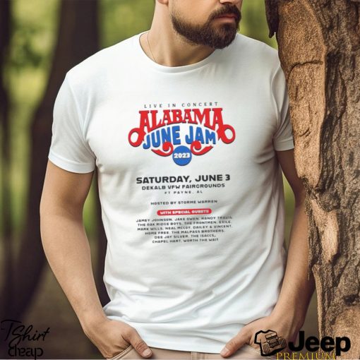 Alabama June Jam 2023 Saturday June 3 Dekalb VFW Fairgrounds Shirt