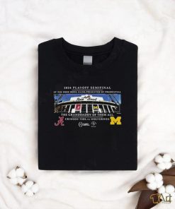 Alabama Vs Michigan 2024 Playoff Semifinal Rose Bowl The Granddaddy Of Them All Shirt