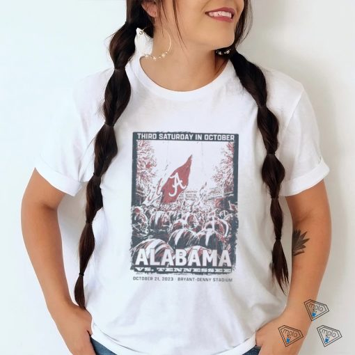 Alabama vs Tennessee October 21st, 2023 Bryant Denny Stadium Shirt