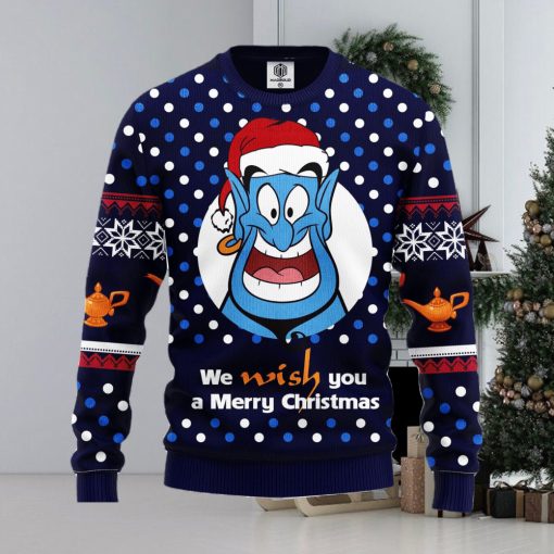 Aladdin And The Magic Lamp Ugly Christmas Sweater For Men Women