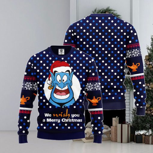 Aladdin And The Magic Lamp ugly Christmas sweater