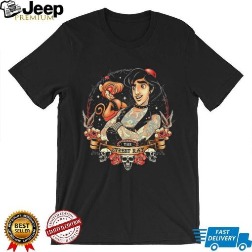 Aladdin and his monkey Abu The Street Rat cartoon shirt