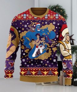 Aladin Anime Xmas Ugly Christmas Sweater Gift For Men Women