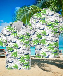 Alaska Airlines Bombardier Q400 Summer Beach Gift 3D Hawaiian Shirt