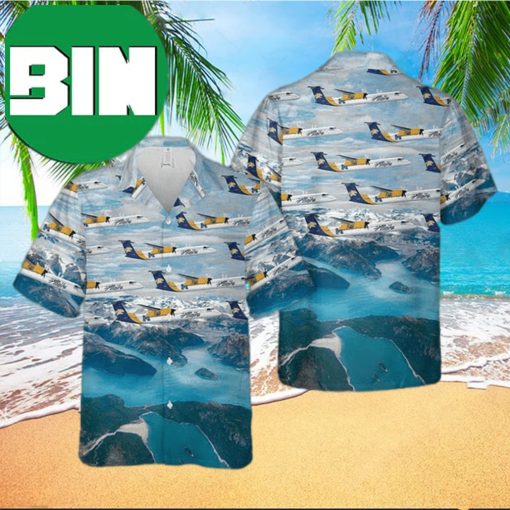 Alaska Airlines Q400 MSU Hawaiian Shirt