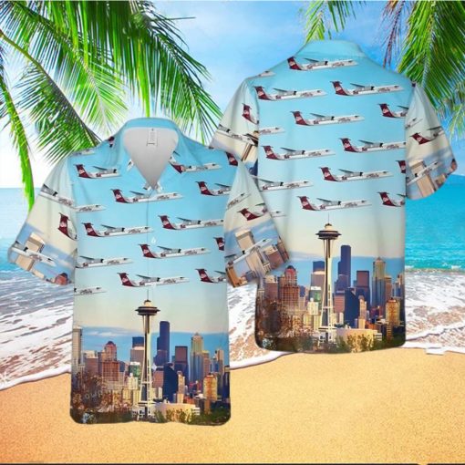 Alaska Airlines Q400 Um Hawaiian Shirt Outfit