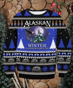 Alaskan Winter Christmas Ugly Sweater Gift For Men And Women