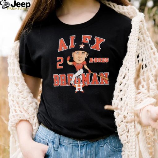 Alex Bregman Houston Astros Caricature shirt