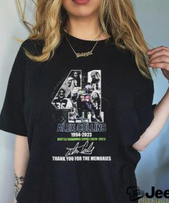 Alex Collins 1994 – 2023 Seattle Seahawks 2016 2020 – 2021 Thank You For The Memories Shirt