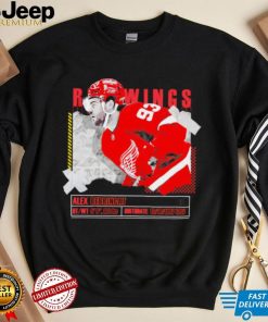 Alex DeBrincat number 93 Detroit Red Wings ice hockey player pose paper gift shirt