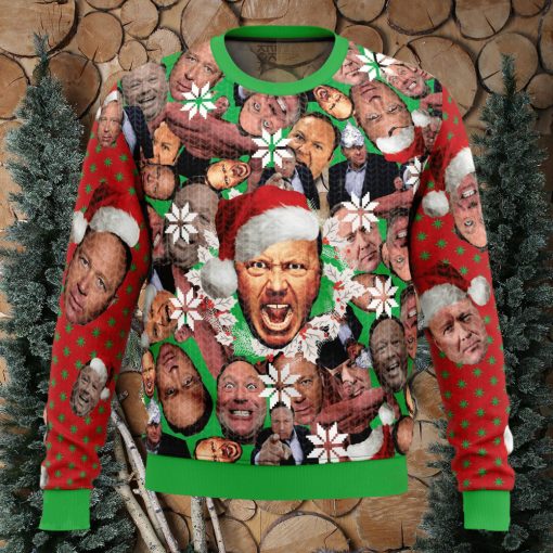 Alex Jones Ugly Christmas Sweater 3D Gift Christmas Funny