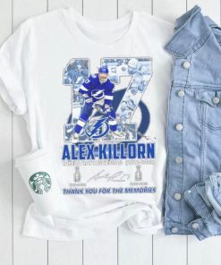 Alex Killorn Tampa Bay Lightning 2012 – 2023 Thank You For The Memories T Shirt