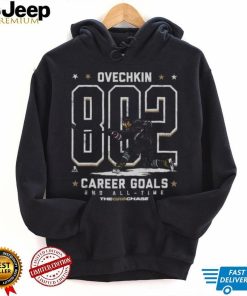 Alex Ovechkin Washington 802 Goals Retro WHT Shirt