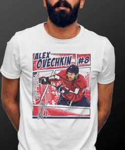 Alex Ovechkin Washington Comic signature shirt