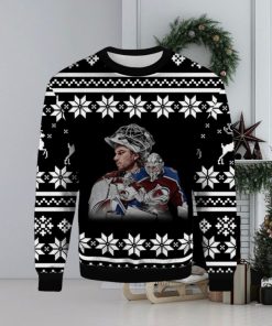 Alexandar Georgiev Colorade Avalanche Ugly Christmas Sweater