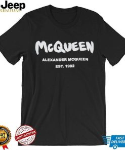 Alexander McQueen Logo Printed Crewneck T Shirt