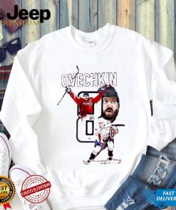 Alexander Ovechkin 8 Washington Capitals Autographed signature shirt