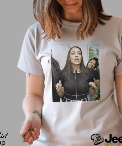 Alexandria Ocasio Cortez AOC See Through Slow Sown Shirt