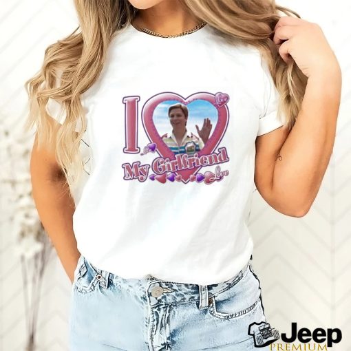 Alice pesca I love my girlfriend T shirts