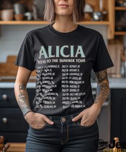 Alicia Keys Music Shirt World Tour 2023 T Shirt Summer Fan Classic Shirt