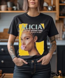 Alicia Keys Music Shirt World Tour 2023 T Shirt Summer Fan Classic